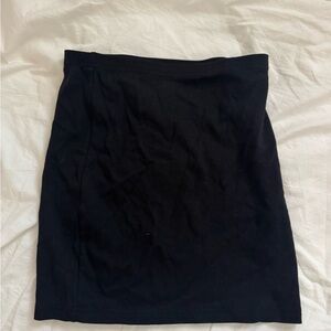 black womens skirt